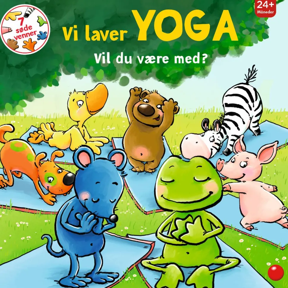 7 søde venner: Vi laver yoga
