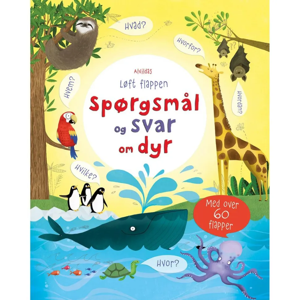 Alvildas løft flappen - Spørgsmål og svar om dyr