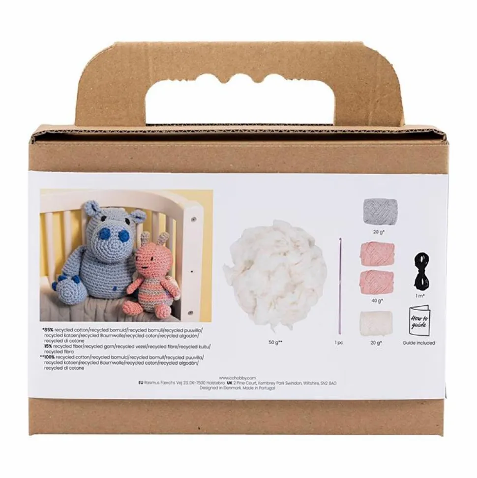 Amigurumi hæklekit - Bien Bianca