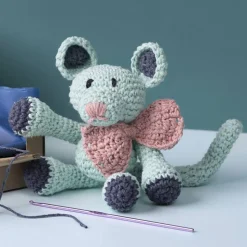 Amigurumi hæklekit - Musen Monty