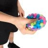 Anti-stress bold Ø7 cm - Neon, 1 stk