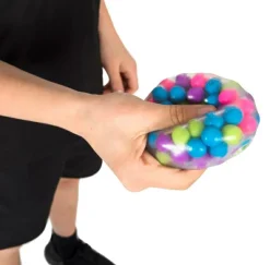 Anti-stress bold Ø7 cm - Neon, 1 stk