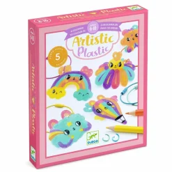 Artistic Plastic - Krympeplast nøgleringe, Kawaii