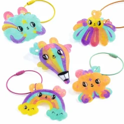 Artistic Plastic - Krympeplast nøgleringe, Kawaii
