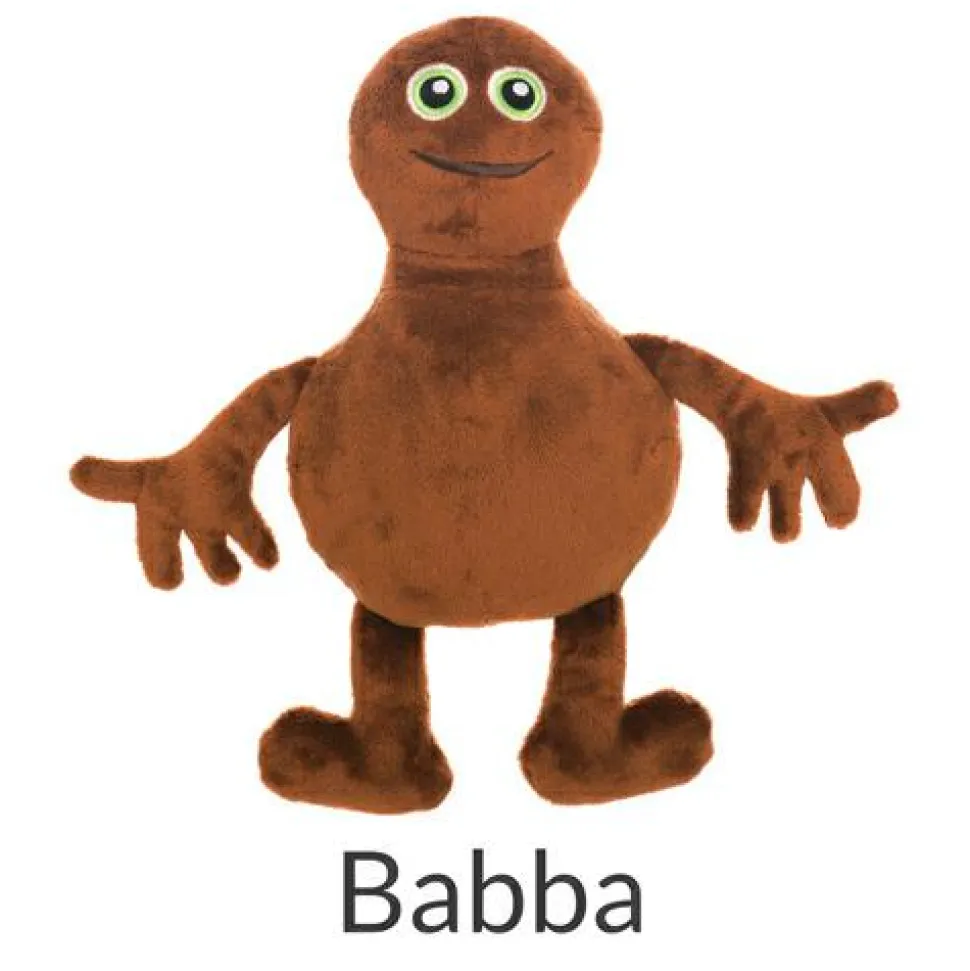 Babblarna sprogtræning Plys - Bamse 25-30 cm