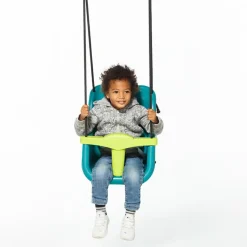 Babygynge - Turkis/lime (sort reb)