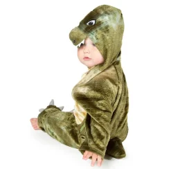 Babyheldragt - T-rex, Flere str.