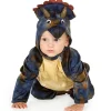 Babyheldragt - Triceratops, Flere str.