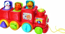 Babytog med pop-up venner
