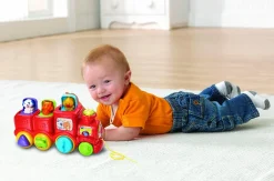 Babytog med pop-up venner