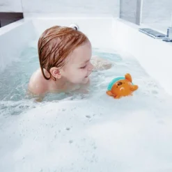 Badeleg m. optræk - Svømmende Teddy