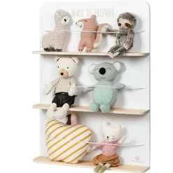 Bamse-hotel - Wall of Friends (hvid/natur)