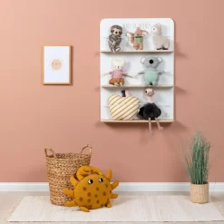 Bamse-hotel - Wall of Friends (hvid/natur)