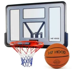 Basketkurv Pro på plade inkl. bold - My Hood