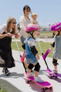 Begynder-skateboard - Pink