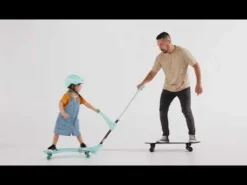Begynder-skateboard - Sort