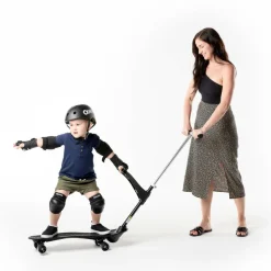 Begynder-skateboard - Sort
