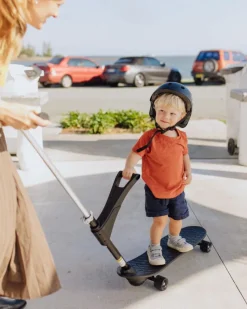 Begynder-skateboard - Sort