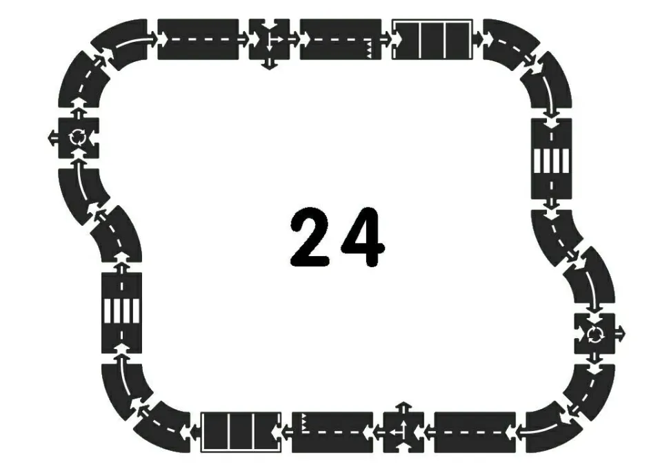 Bilbane - Motorvej, 24 dele