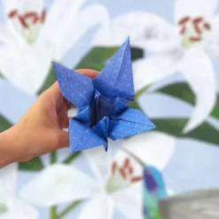 Blomster origami