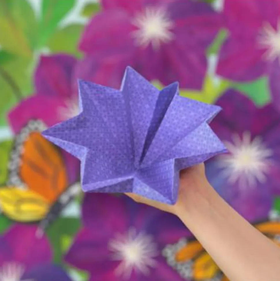 Blomster origami