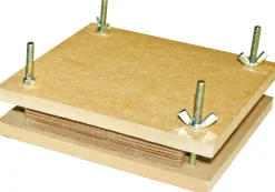 Blomsterpresse - 14,5 x 14,5 cm.