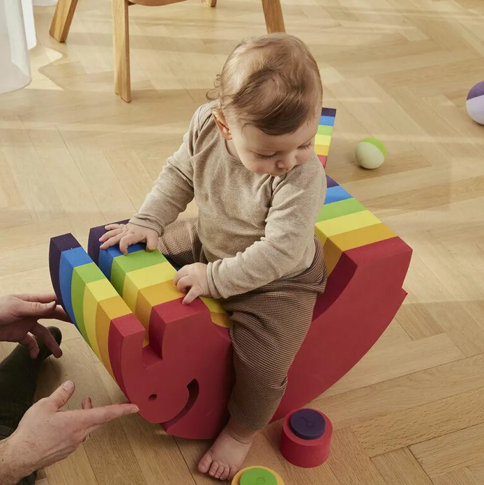 bObles Elefant L - Rainbow