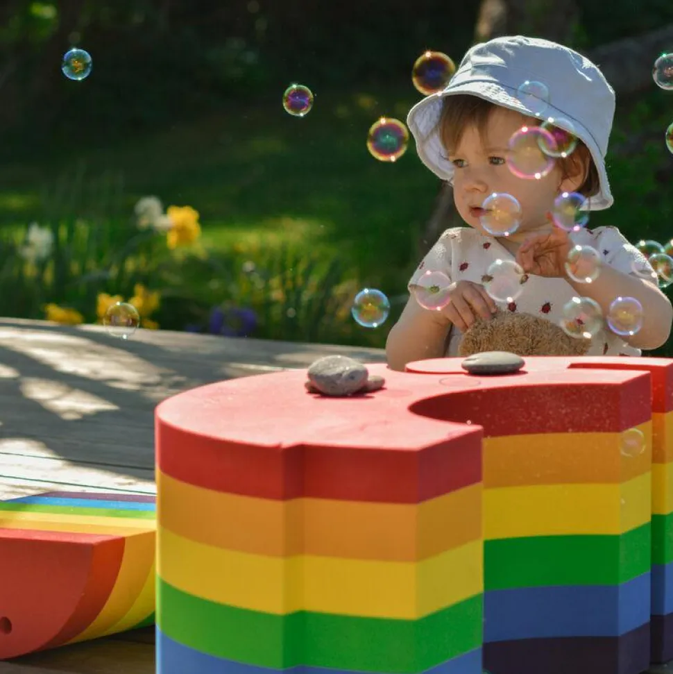 bObles Elefant L - Rainbow