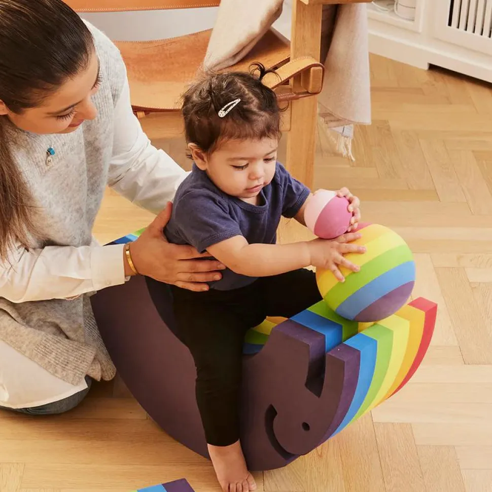 bObles Elefant L - Rainbow