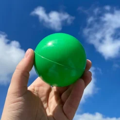 Boldbassin bolde Ø7 cm - Klar grøn, 100 stk