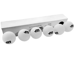 Bordtennisbolde, 6 stk. - Ø 4 cm.