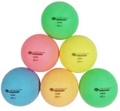Bordtennisbolde Poly 40+, 6 stk. - Ø 4 cm.