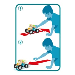 BRIO Builder - Pull back-motorsæt