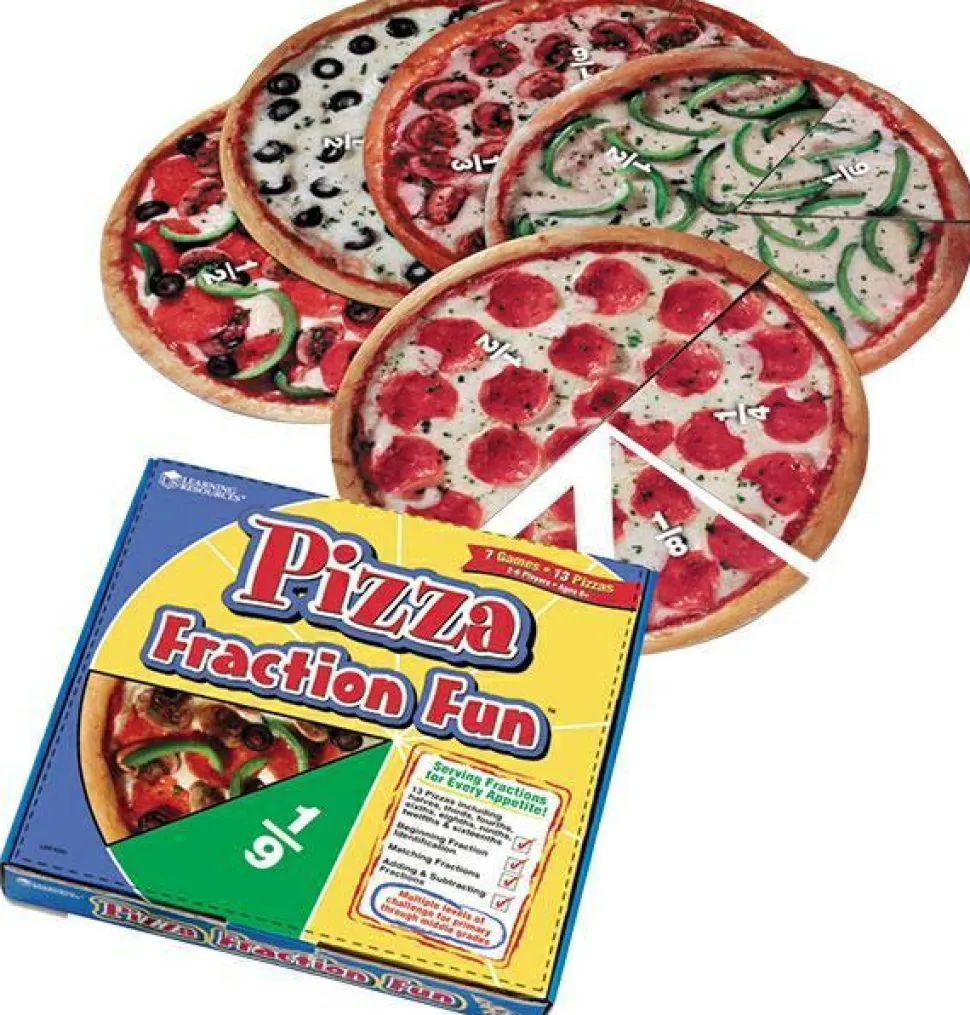 Brøkspil - Pizza