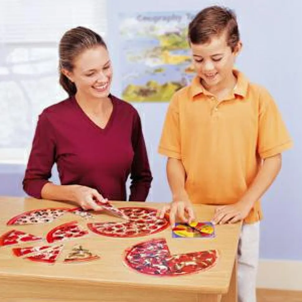 Brøkspil - Pizza