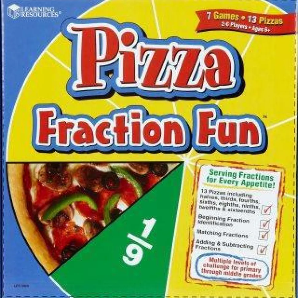 Brøkspil - Pizza