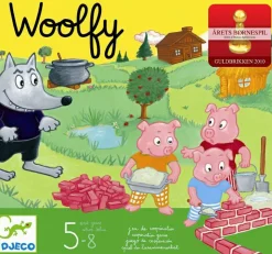 Børnespil - Woolfy og de 3 små grise