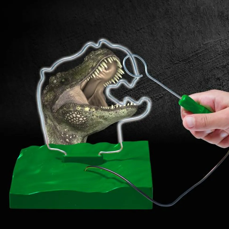 Buzz Wire koncentrationsøvelse - T-Rex