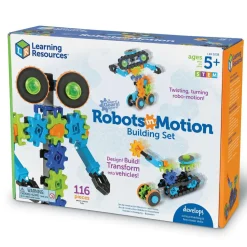 Byg med tandhjul - Bevægelige robotter