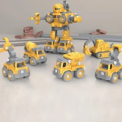 Byg selv 5-i-1 Truck-O-Bot