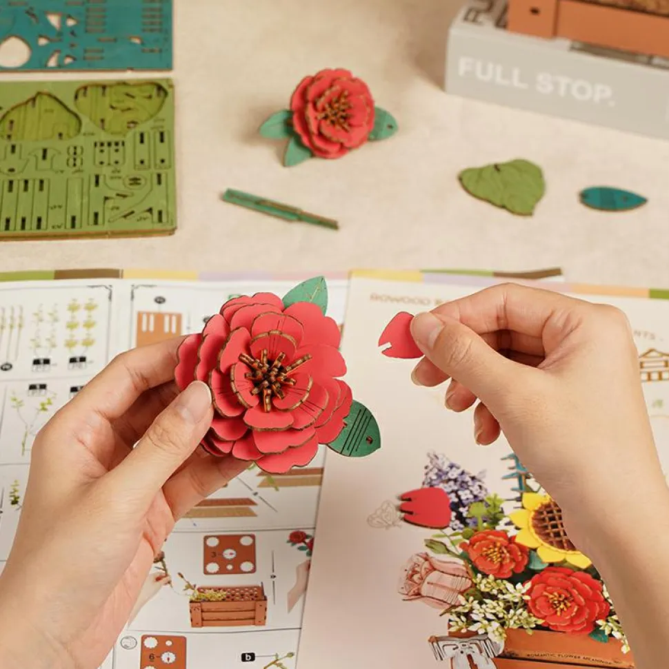 Byg-en-blomst - Sommerblomster i kasse