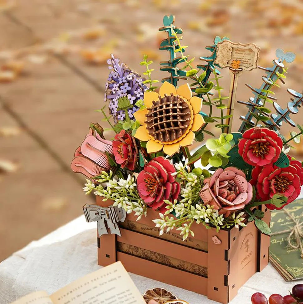 Byg-en-blomst - Sommerblomster i kasse