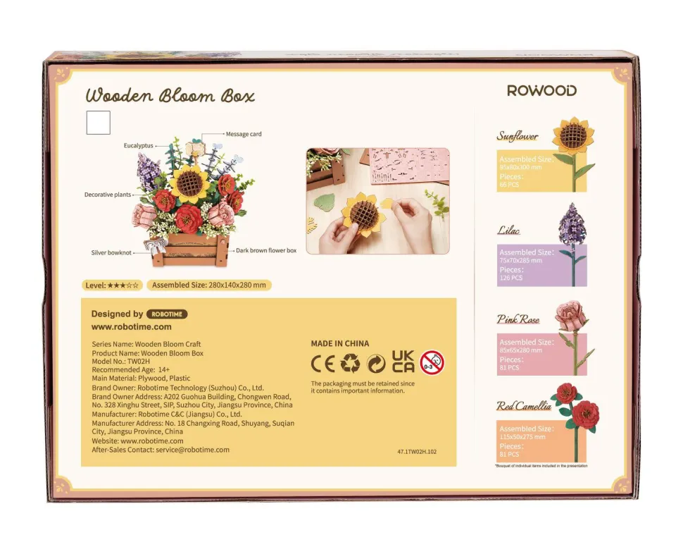Byg-en-blomst - Sommerblomster i kasse