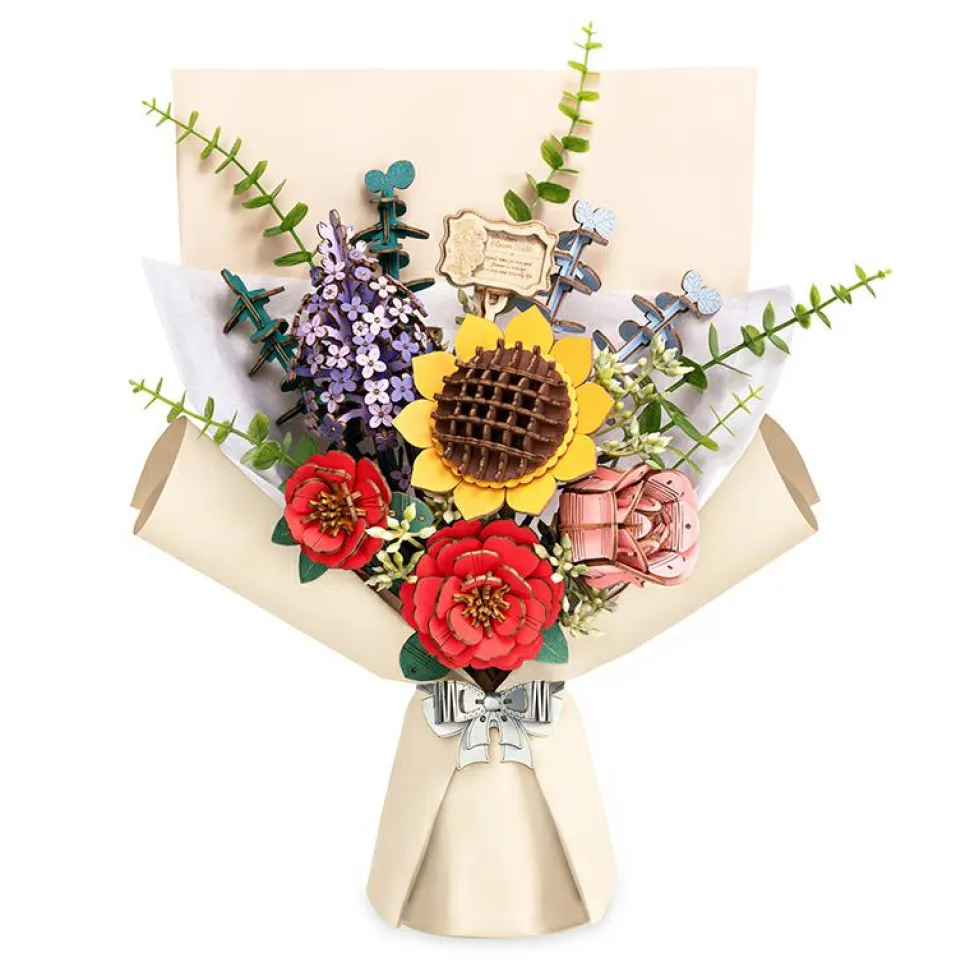 Byg-en-blomst - Sommerbuket