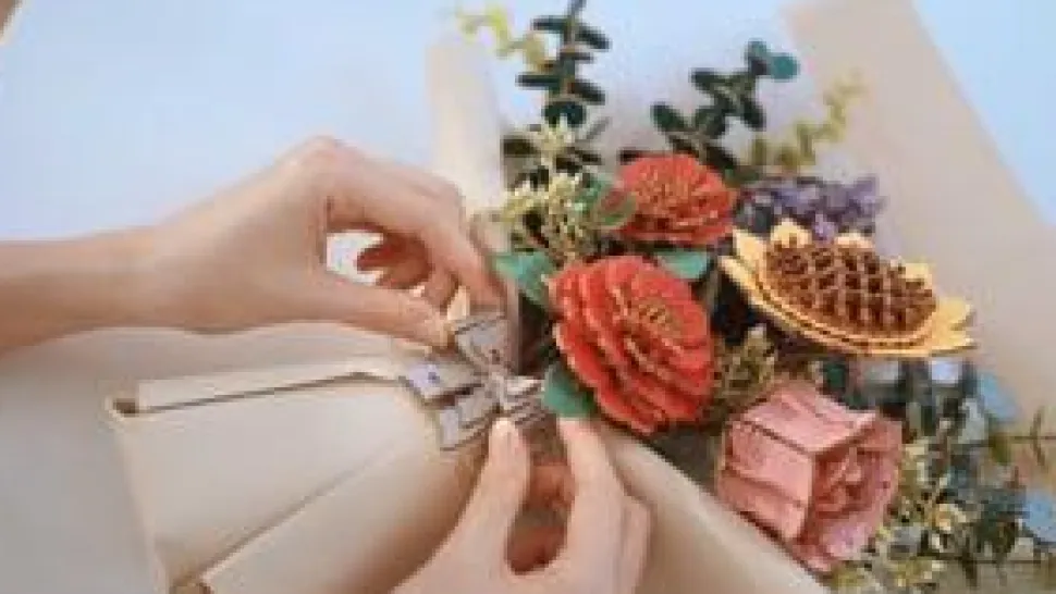 Byg-en-blomst - Sommerbuket