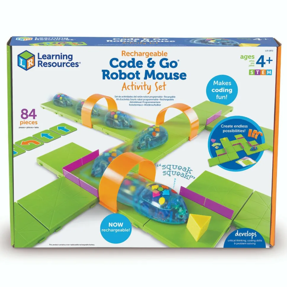 Code & Go Robotmus (genopladelig) - Aktivitetssæt