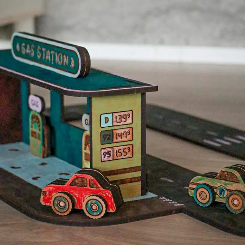 Crateit Town - Byens tankstation, 28 dele