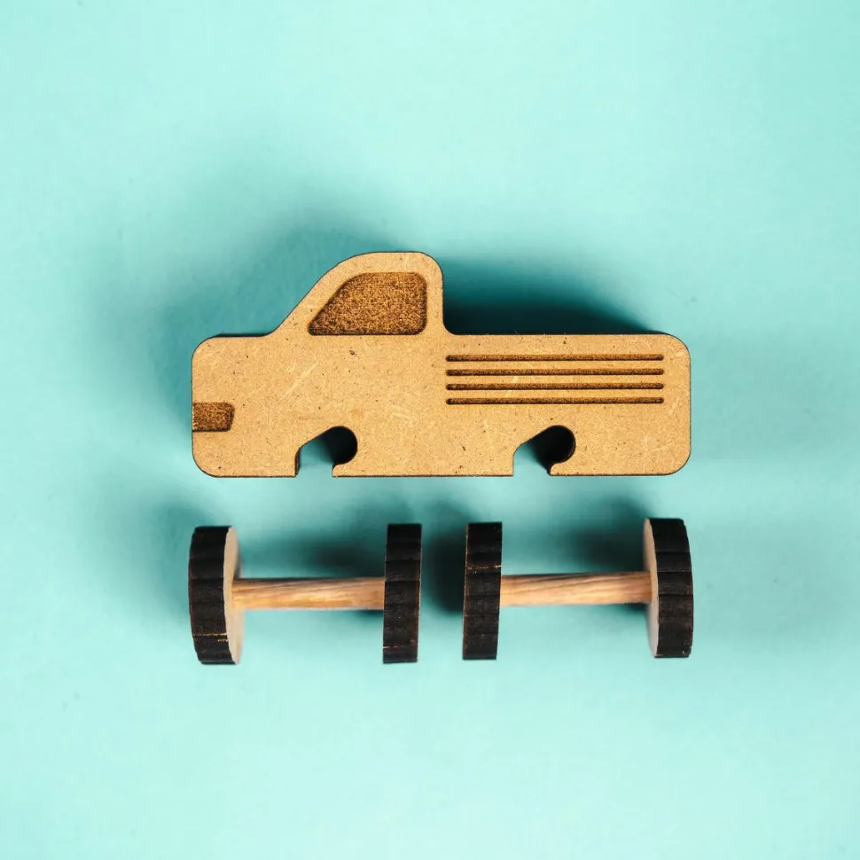 Crateit Town - Thunder truck, 1 stk