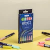 Crateit tusser - Pastel 1 mm., 6 stk