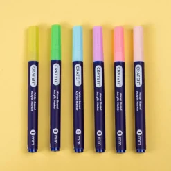 Crateit tusser - Pastel 1 mm., 6 stk
